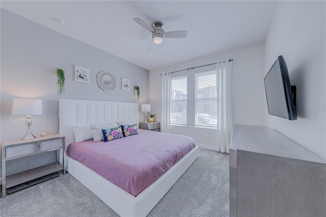 2760 Bookmark Dr, Kissimmee, FL 34746 - carpeted bedroom with baseboards and a ceiling fan