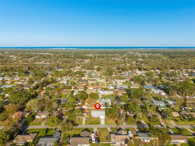 2921 Sabal Palm Dr, Edgewater, FL 32141 - aerial overview of property's location featuring nearby suburban area