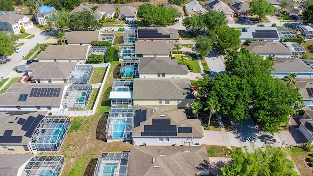 birds eye view of property featuring a residential view