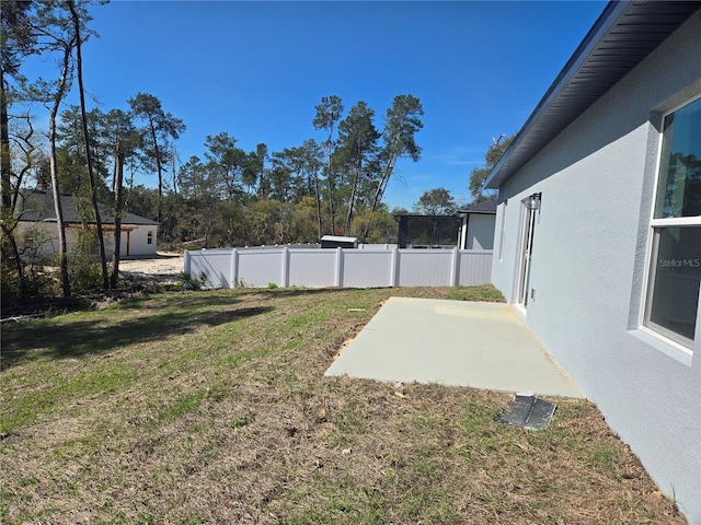2644 SW 162 Nd Street Rd, Ocala, FL 34473 - view of yard featuring a patio area and fence