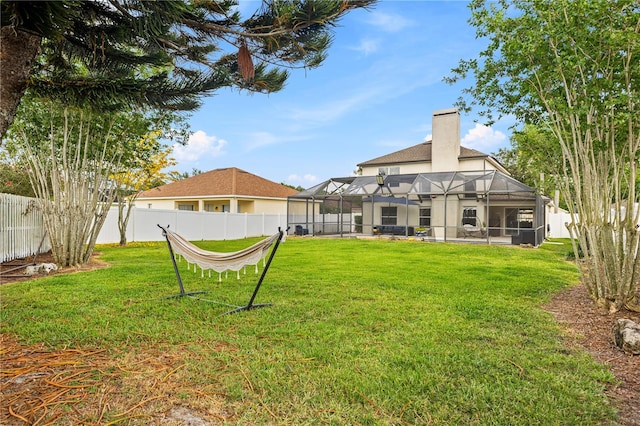 239 Longhirst Loop, Ocoee, FL 34761 - fenced backyard with a lanai