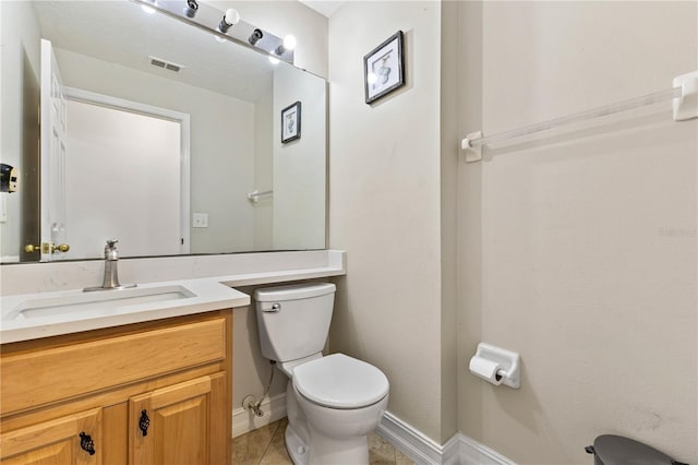 239 Longhirst Loop, Ocoee, FL 34761 - half bathroom featuring vanity and tile patterned floors