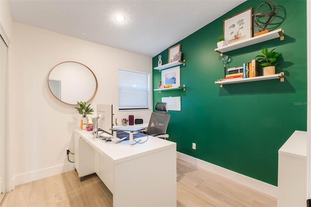 3204 Tradewinds Trl, Orlando, FL 32805 - office space featuring light wood finished floors, baseboards, and recessed lighting