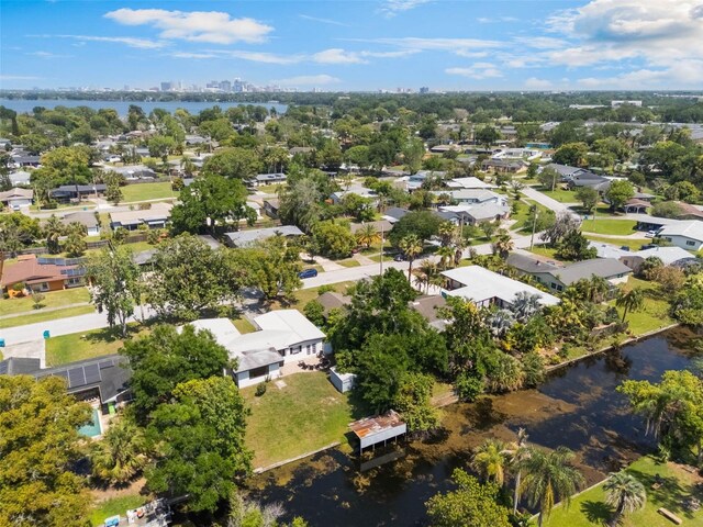 3204 Tradewinds Trl, Orlando, FL 32805 - aerial overview of property's location featuring a large body of water and nearby suburban area