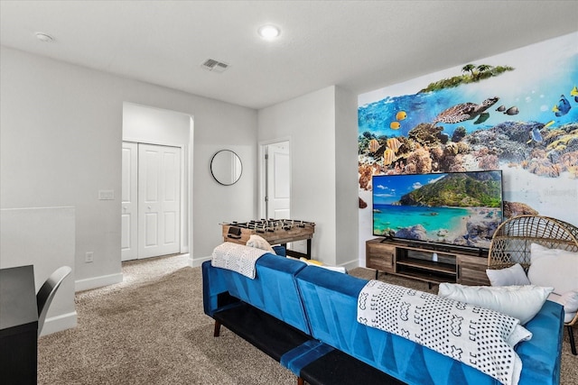 235 Villa Domani Cir, Davenport, FL 33896 - carpeted living area featuring baseboards