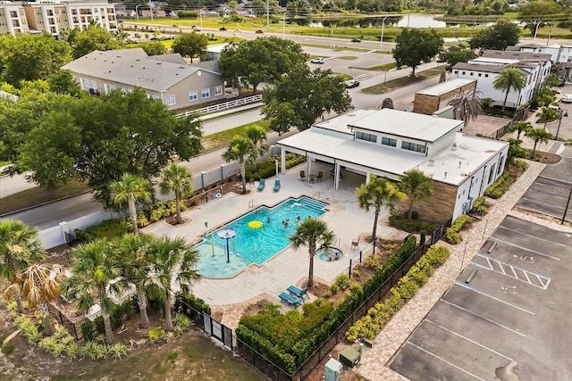 235 Villa Domani Cir, Davenport, FL 33896 - drone / aerial view of a pool area