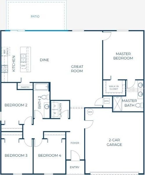 114 Tulip Ln, Poinciana, FL 34759 - plan