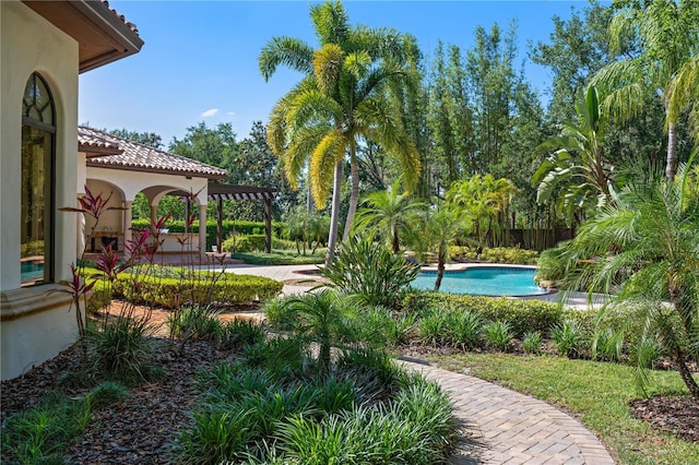 3412 Lilas Ct, Windermere, FL 34786 - surrounding community featuring a pool and a patio