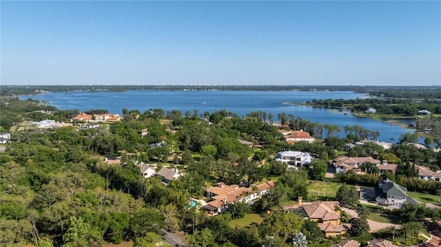 3412 Lilas Ct, Windermere, FL 34786 - aerial view featuring a water view