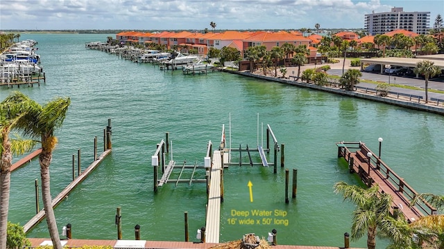 1581 Gulf Blvd Unit 102N, Clearwater Beach, FL 33767 - dock with a water view