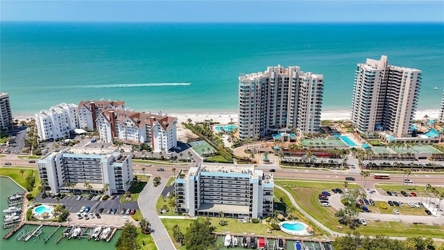 1581 Gulf Blvd Unit 102N, Clearwater Beach, FL 33767 - view of urban area featuring a large body of water