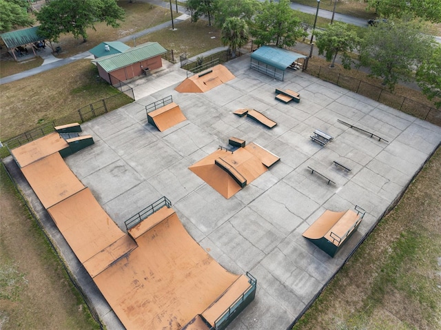bird's eye view