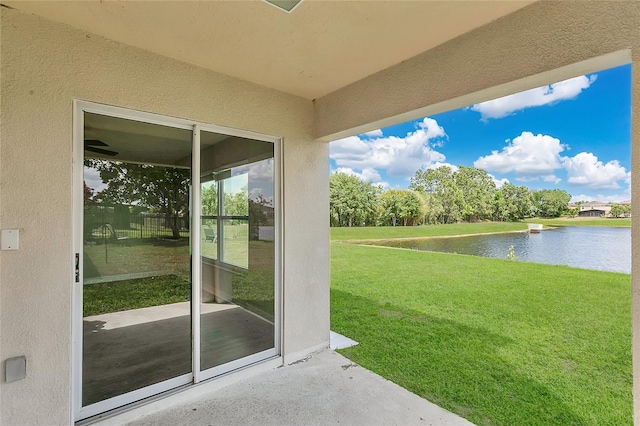 1556 Sherbourne St, Winter Garden, FL 34787 - view of yard with a water view