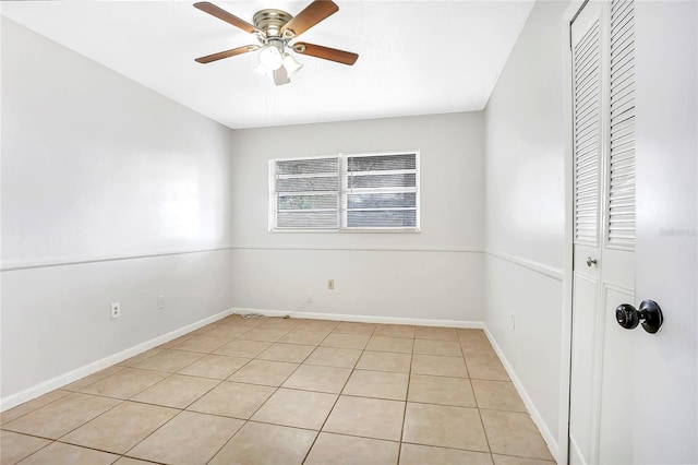 621 Ashberry Ln, Altamonte Springs, FL 32714 - empty room featuring a ceiling fan and baseboards