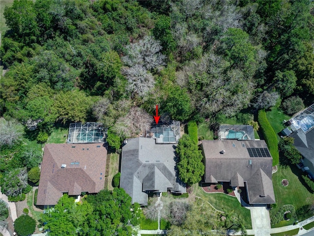 drone / aerial view