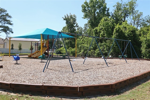 view of community playground