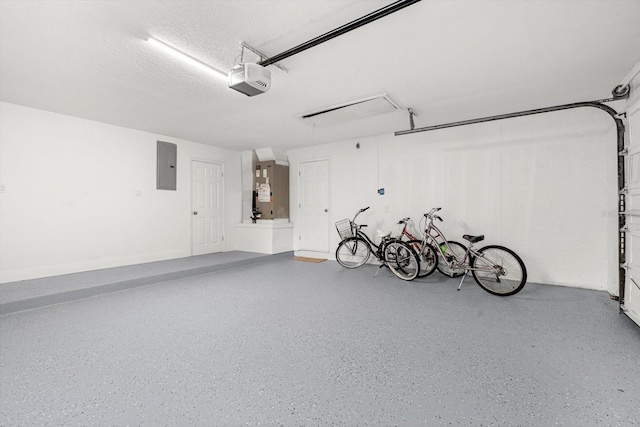 345 W Hornbeam Dr, Longwood, FL 32779 - garage with a garage door opener and electric panel