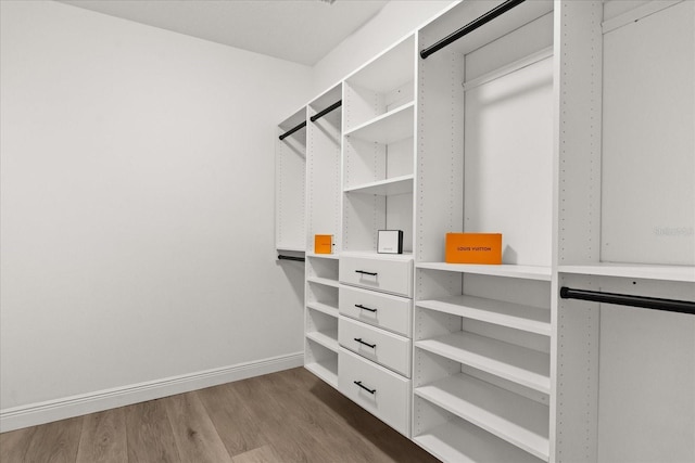 4246 Clarinda St, Orlando, FL 32811 - walk in closet with wood finished floors