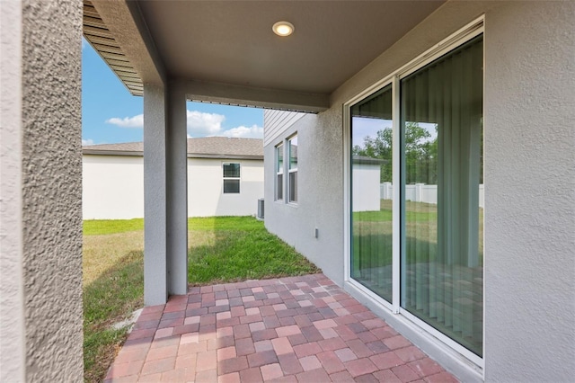 4705 Jasmine Cir, Leesburg, FL 34748 - view of patio with central AC unit