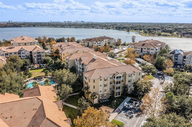 3314 Robert Trent Jones Dr Unit 308, Orlando, FL 32835 - birds eye view of property with a water view and a residential view