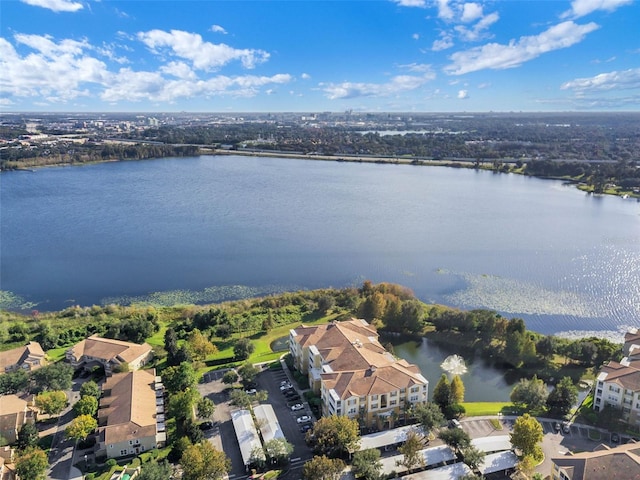 3314 Robert Trent Jones Dr Unit 308, Orlando, FL 32835 - drone / aerial view with a water view