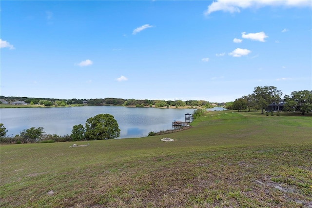 property view of water
