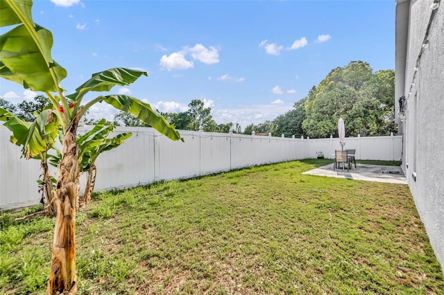 280 Bay St, Apopka, FL 32712 - view of yard with a fenced backyard and a patio