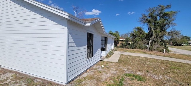 view of side of home