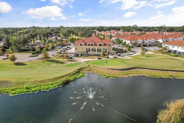2710 Bolzano Dr, Apopka, FL 32712 - bird's eye view with a water view and a residential view