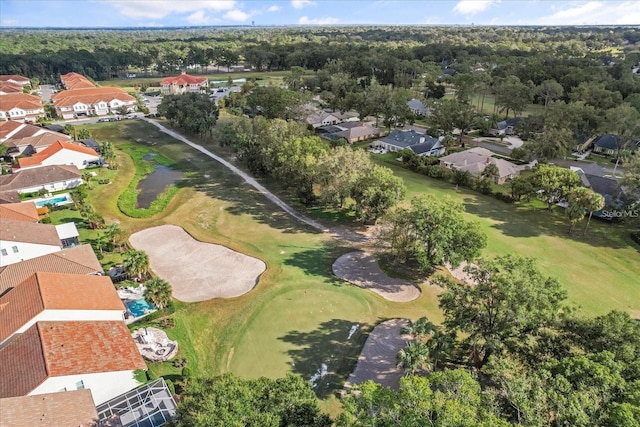 2710 Bolzano Dr, Apopka, FL 32712 - birds eye view of property with golf course view and a residential view