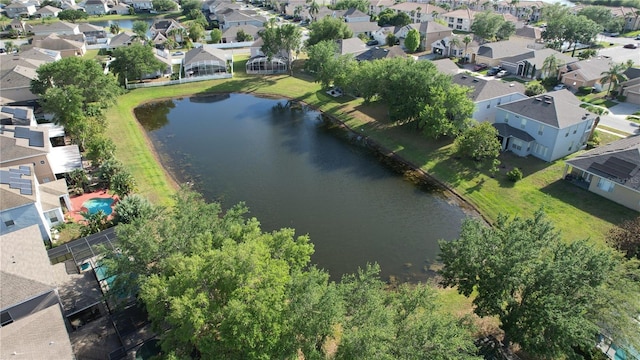 13520 Meadow Bay Loop, Orlando, FL 32824 - bird's eye view with a residential view and a water view