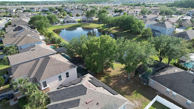 13520 Meadow Bay Loop, Orlando, FL 32824 - aerial view featuring a water view and a residential view