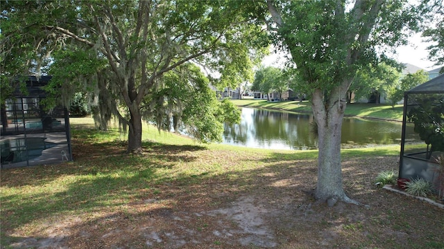 13520 Meadow Bay Loop, Orlando, FL 32824 - view of yard featuring a water view