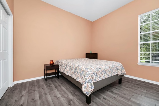 13520 Meadow Bay Loop, Orlando, FL 32824 - bedroom with dark wood-style floors