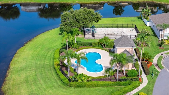 13520 Meadow Bay Loop, Orlando, FL 32824 - bird's eye view of a large body of water