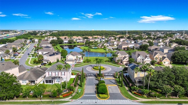 13520 Meadow Bay Loop, Orlando, FL 32824 - aerial view of residential area featuring a nearby body of water