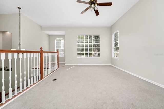 13520 Meadow Bay Loop, Orlando, FL 32824 - carpeted empty room featuring ceiling fan and baseboards