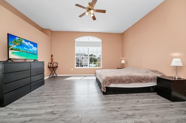 13520 Meadow Bay Loop, Orlando, FL 32824 - bedroom featuring wood finished floors and ceiling fan