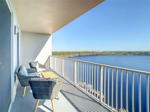 13427 Blue Heron Beach Dr Unit 1205, Orlando, FL 32821 - balcony with a water view