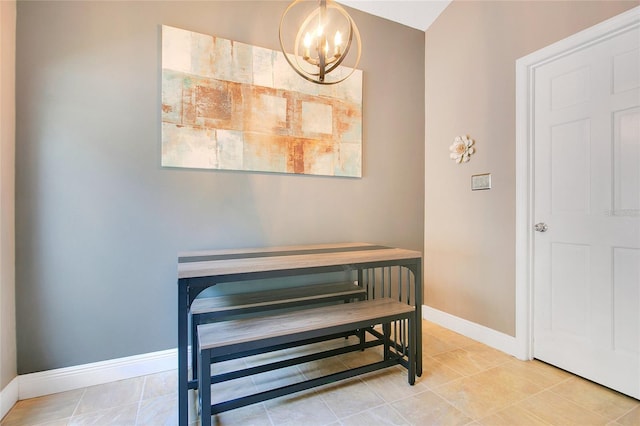 400 Shelby Ct, Apopka, FL 32712 - detailed view of a chandelier and baseboards