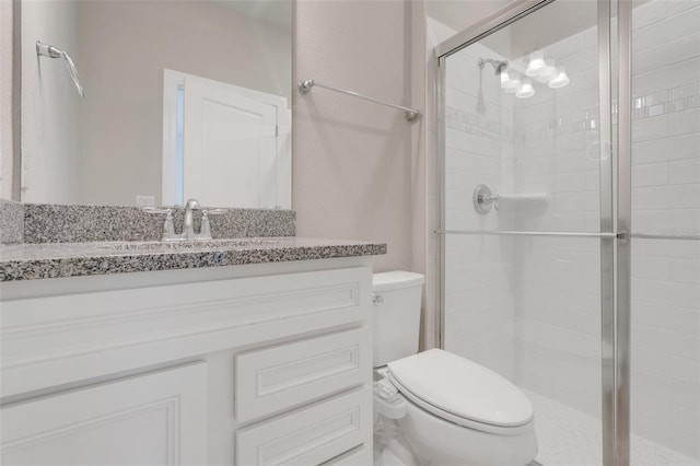 7772 Sweet Star Ave, Orlando, FL 32836 - full bath featuring toilet, a shower stall, and vanity