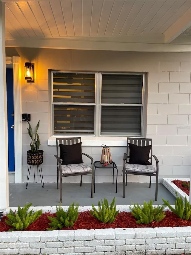 1405 Smith Dr N, Titusville, FL 32780 - view of patio / terrace featuring a porch