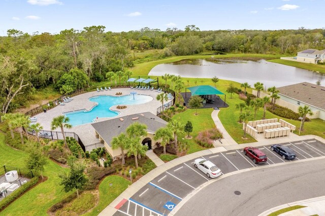 715 Chinoy Rd, Davenport, FL 33837 - aerial view featuring a water view