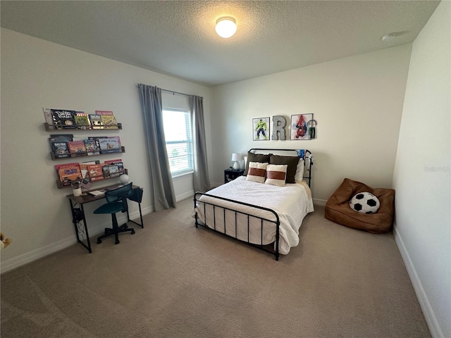 3399 Buoy Cir, Winter Garden, FL 34787 - carpeted bedroom featuring baseboards and a textured ceiling