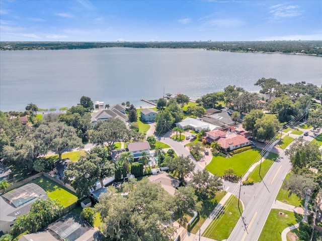 5205 Saint Regis Pl, Belle Isle, FL 32812 - drone / aerial view featuring a water view and a residential view