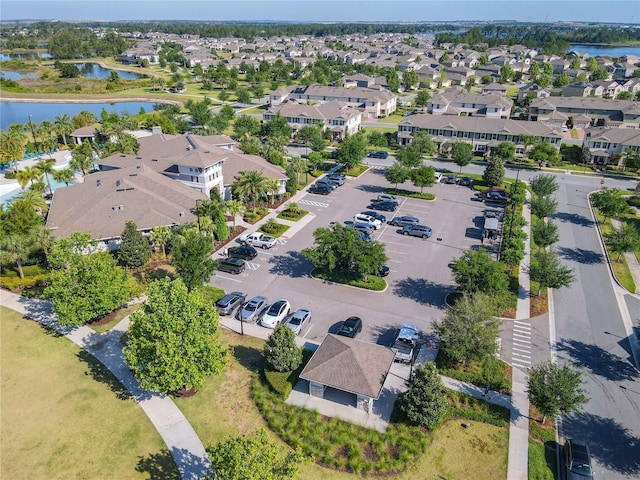 9432 Komika Ln, Winter Garden, FL 34787 - bird's eye view with a water view and a residential view