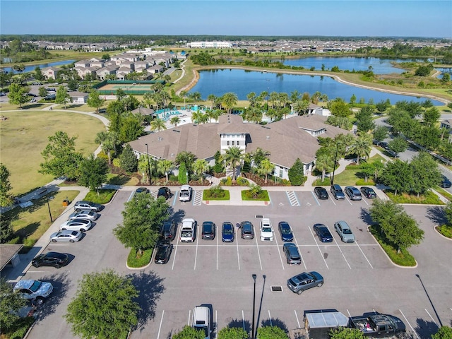 9432 Komika Ln, Winter Garden, FL 34787 - bird's eye view with a water view and a residential view