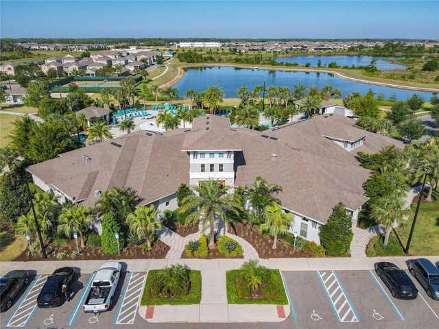 9432 Komika Ln, Winter Garden, FL 34787 - bird's eye view with a water view and a residential view