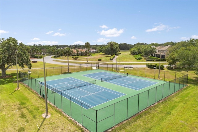 2808 Osprey Cove Pl Unit 201, Kissimmee, FL 34746 - view of tennis court featuring view of scattered trees