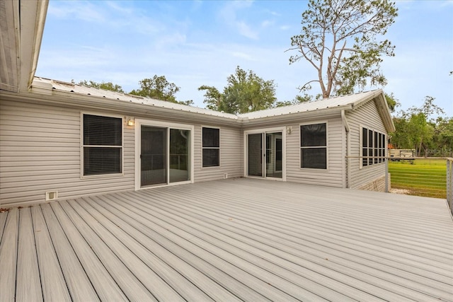 10809 Cedar Cove Dr, Thonotosassa, FL 33592 - view of deck